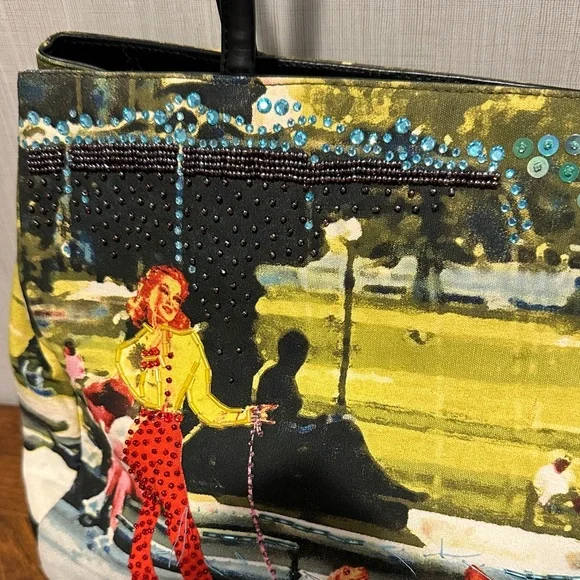 🚨🚨SOLD🚨🚨Colorful Graphic Women Bag - Picture 5 of 13